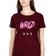 Load image into Gallery viewer, Juice WRLD 999 T-Shirt for Women-XS(32 Inches)-Maroon-Ektarfa.online
