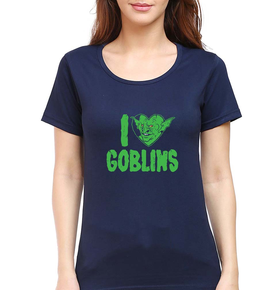 Goblin T-Shirt for Women-Navy Blue-Ektarfa.online