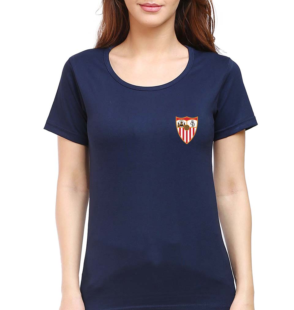 Sevilla T-Shirt for Women-Navy Blue-Ektarfa.online