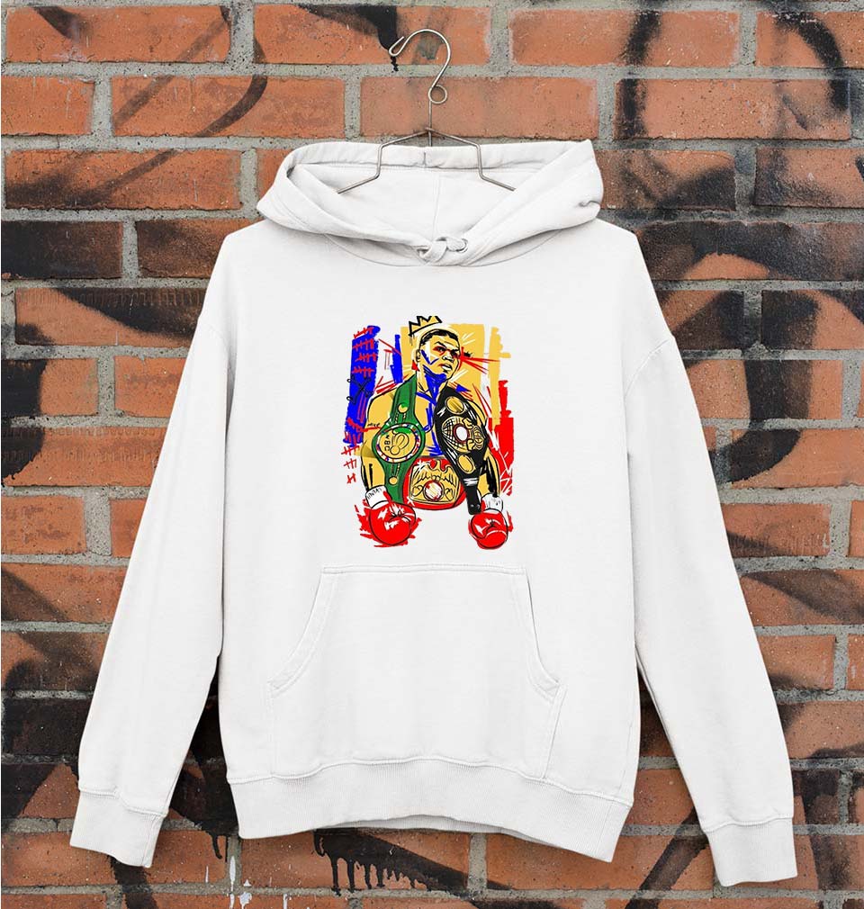 Mike Tyson Unisex Hoodie for Men/Women-White-Ektarfa.online