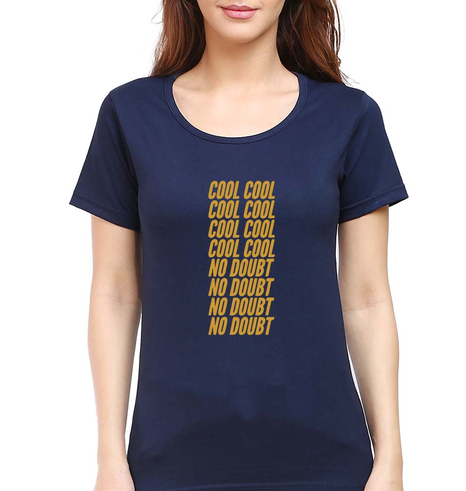 Brooklyn Nine-Nine Cool T-Shirt for Women-Navy Blue-Ektarfa.online