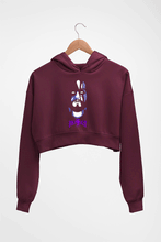 Load image into Gallery viewer, Undertaker WWE Crop HOODIE FOR WOMEN-Maroon-Ektarfa.online
