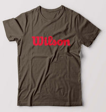 Load image into Gallery viewer, Wilson T-Shirt for Men-Olive Green-Ektarfa.online
