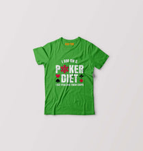 Load image into Gallery viewer, Poker Kids T-Shirt for Boy/Girl-Flag Green-Ektarfa.online
