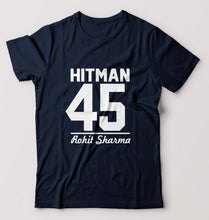 Load image into Gallery viewer, Rohit Sharma T-Shirt for Men-Navy Blue-Ektarfa.online
