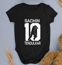 Load image into Gallery viewer, Sachin Tendulkar Kids Romper For Baby Boy/Girl-Black-Ektarfa.online
