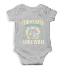 Load image into Gallery viewer, Wolf Kids Romper For Baby Boy/Girl-Grey-Ektarfa.online
