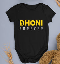 Load image into Gallery viewer, MS Dhoni (MSD) Kids Romper For Baby Boy/Girl-Black-Ektarfa.online
