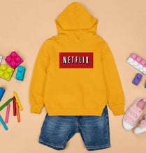 Load image into Gallery viewer, Netflix Kids Hoodie for Boy/Girl-Mustard Yellow-Ektarfa.online
