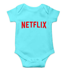 Load image into Gallery viewer, Netflix Kids Romper For Baby Boy/Girl-0-5 Months(18 Inches)-Skyblue-Ektarfa.online
