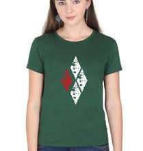 Load image into Gallery viewer, Harley Quinn T-Shirt for Women-Dark Green-Ektarfa.online
