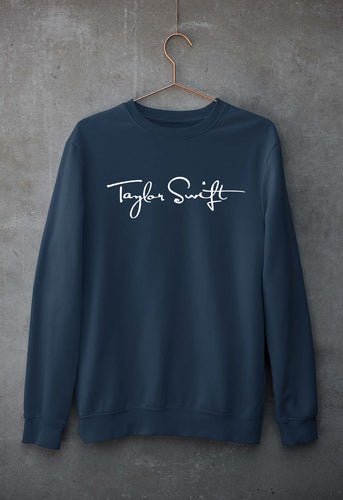 Taylor Swift Unisex Sweatshirt for Men/Women-S(40 Inches)-Navy Blue-Ektarfa.online