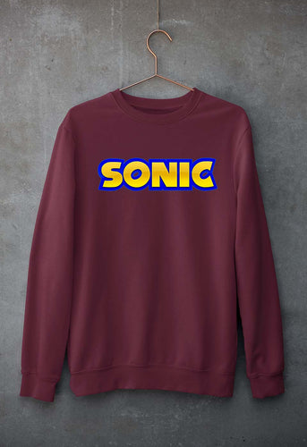 Sonic Unisex Sweatshirt for Men/Women-Maroon-Ektarfa.online
