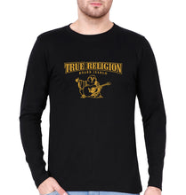Load image into Gallery viewer, True Religion Full Sleeves T-Shirt for Men-Black-Ektarfa.online
