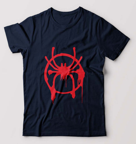 Spiderman Superhero T-Shirt for Men-Navy Blue-Ektarfa.online
