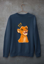 Load image into Gallery viewer, Lion King Simba Unisex Sweatshirt for Men/Women-Navy blue-Ektarfa.online
