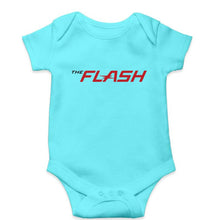 Load image into Gallery viewer, Flash Superhero Kids Romper For Baby Boy/Girl-Sky Blue-Ektarfa.online
