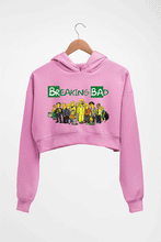 Load image into Gallery viewer, Breaking Bad Crop HOODIE FOR WOMEN-Light Baby Pink-Ektarfa.online
