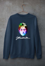 Load image into Gallery viewer, John Lennon Unisex Sweatshirt for Men/Women-Navy Blue-Ektarfa.online
