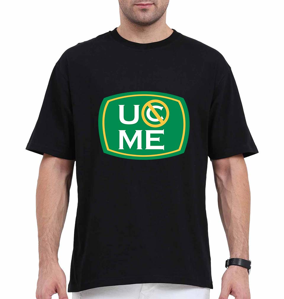 John Cena Oversized T-Shirt for Men-Black-Ektarfa.online