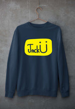 Load image into Gallery viewer, Jack u Unisex Sweatshirt for Men/Women-Navy Blue-Ektarfa.online
