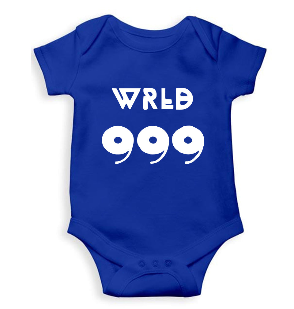 Juice WRLD Kids Romper For Baby Boy/Girl-Royal Blue-Ektarfa.online