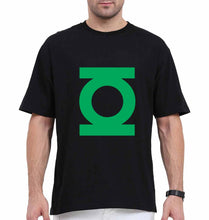 Load image into Gallery viewer, Green Lantern Superhero Oversized T-Shirt for Men-Black-Ektarfa.online
