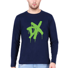 Load image into Gallery viewer, DX WWE Full Sleeves T-Shirt for Men-Navy Blue-Ektarfa.online
