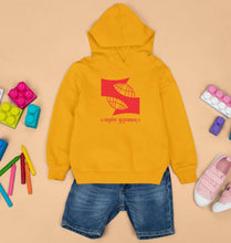Load image into Gallery viewer, Symbiosis Kids Hoodie for Boy/Girl-Mustard Yellow-Ektarfa.online
