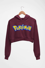 Load image into Gallery viewer, Pokémon Crop HOODIE FOR WOMEN-Maroon-Ektarfa.online
