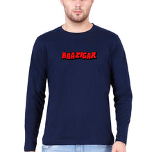 Load image into Gallery viewer, Baazigar Full Sleeves T-Shirt for Men-Navy Blue-Ektarfa.online
