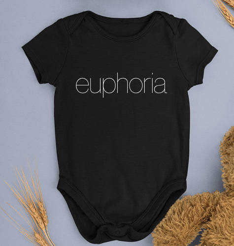 Euphoria Kids Romper For Baby Boy/Girl-Black-Ektarfa.online