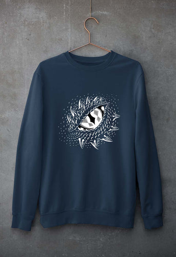 house of the dragon (dracarys) Unisex Sweatshirt for Men/Women-Navy Blue-Ektarfa.online