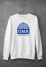 Load image into Gallery viewer, IIMA Ahmedabad Unisex Sweatshirt for Men/Women-White-Ektarfa.online
