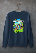 Load image into Gallery viewer, Minecraft Unisex Sweatshirt for Men/Women-Navy Blue-Ektarfa.online
