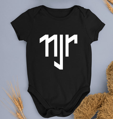 Neymar (NJR) Kids Romper For Baby Boy/Girl-Black-Ektarfa.online