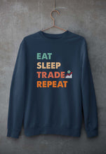 Load image into Gallery viewer, Share Market(Stock Market) Unisex Sweatshirt for Men/Women-S(40 Inches)-Navy Blue-Ektarfa.online
