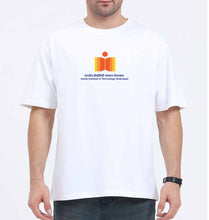 Load image into Gallery viewer, IIT Hyderabad Oversized T-Shirt for Men-White-Ektarfa.online
