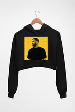 Load image into Gallery viewer, Drake Crop HOODIE FOR WOMEN-Black-Ektarfa.online

