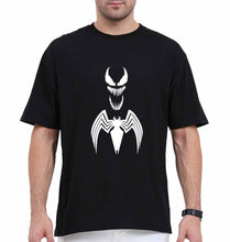 Load image into Gallery viewer, Venom Spiderman Superhero Oversized T-Shirt for Men-Black-Ektarfa.online
