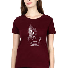 Load image into Gallery viewer, Kurt Cobain T-Shirt for Women-Maroon-Ektarfa.online
