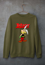 Load image into Gallery viewer, Asterix Unisex Sweatshirt for Men/Women-Olive Green-Ektarfa.online

