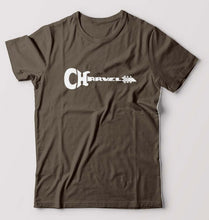 Load image into Gallery viewer, Charvel Guitar T-Shirt for Men-Olive Green-Ektarfa.online
