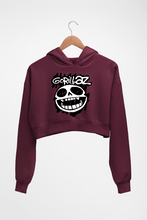 Load image into Gallery viewer, Gorillaz Crop HOODIE FOR WOMEN-Maroon-Ektarfa.online
