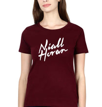 Load image into Gallery viewer, Niall Horan T-Shirt for Women-Maroon-Ektarfa.online
