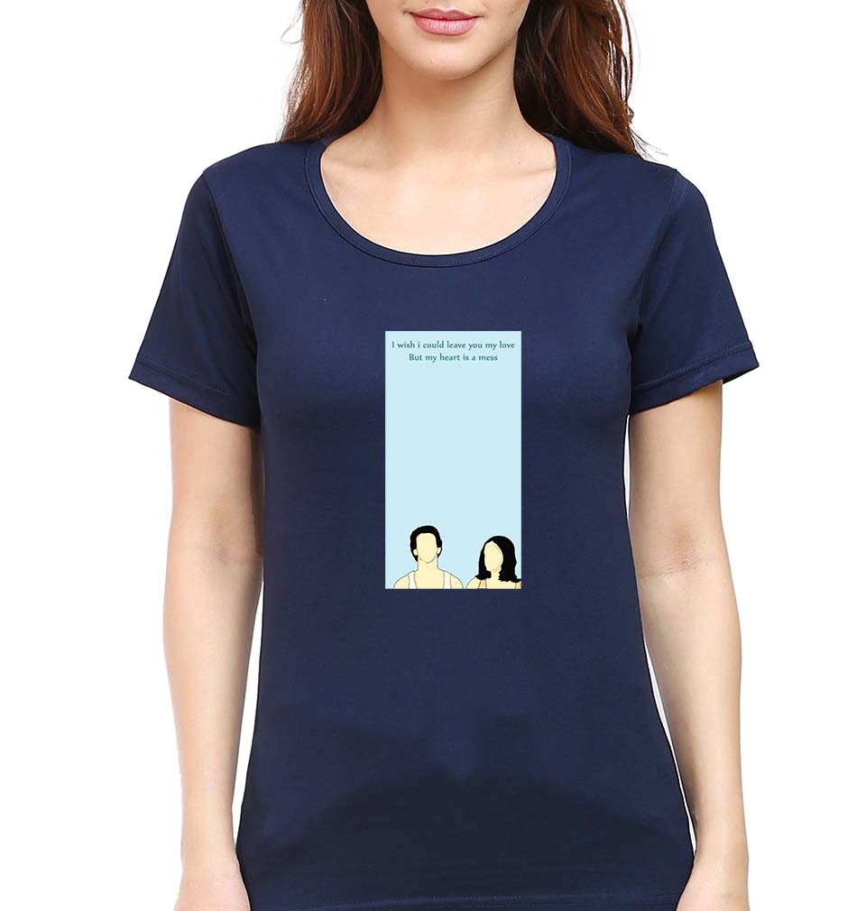 Prateek Kuhad T-Shirt for Women-Navy Blue-Ektarfa.online