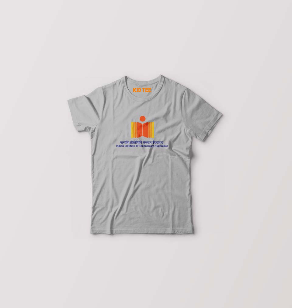 IIT Hyderabad Kids T-Shirt for Boy/Girl-Grey-Ektarfa.online