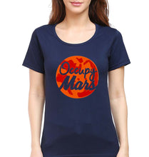 Load image into Gallery viewer, Occupy Mars Elon Musk T-Shirt for Women-Navy Blue-Ektarfa.online

