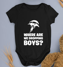 Load image into Gallery viewer, PUBG Where Are We Dropping Boys Kids Romper Kids Romper For Baby Boy/Girl
