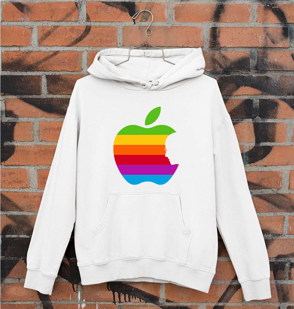 Steve Jobs Apple Unisex Hoodie for Men/Women-White-Ektarfa.online